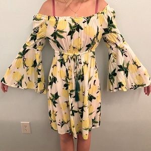 Lemon Swimsuit Cover Up